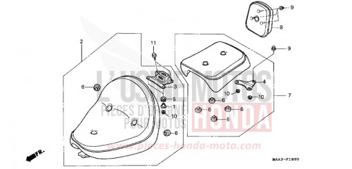 SIEGE (VT1100CS/CT) VT1100CS de 1995